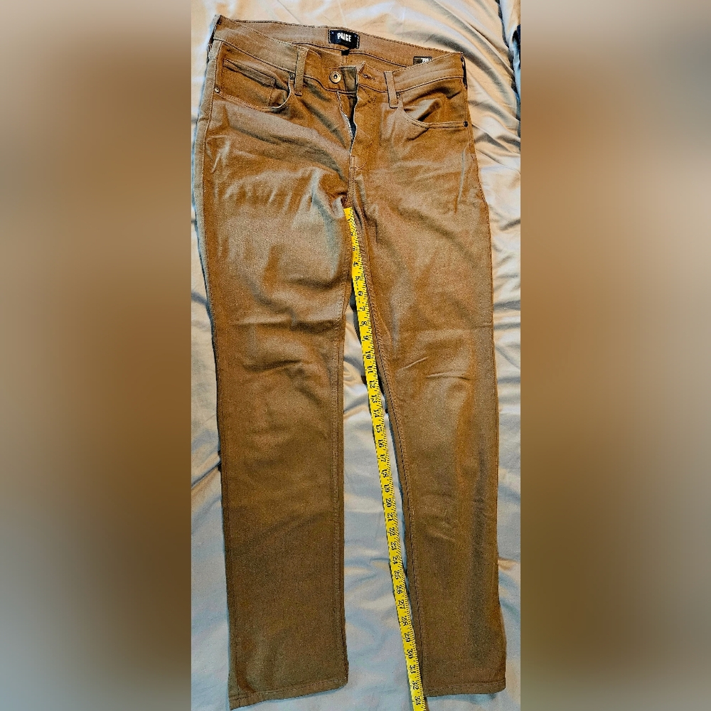 PAIGE Men's Brown Chinos